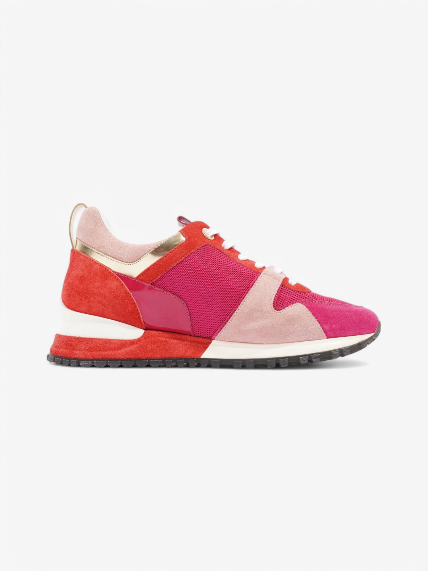 Louis Vuitton Run Away Pink / Red / White Mesh EU 37.5 UK 4.5