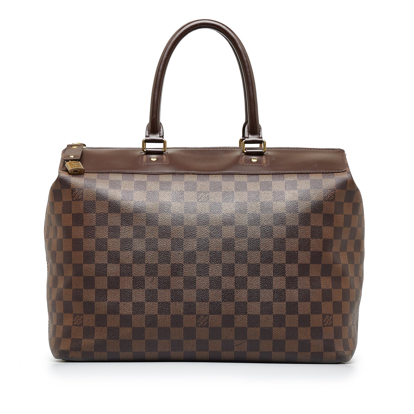 LOUIS VUITTON Damier Ebene Greenwich PM Travel Bag