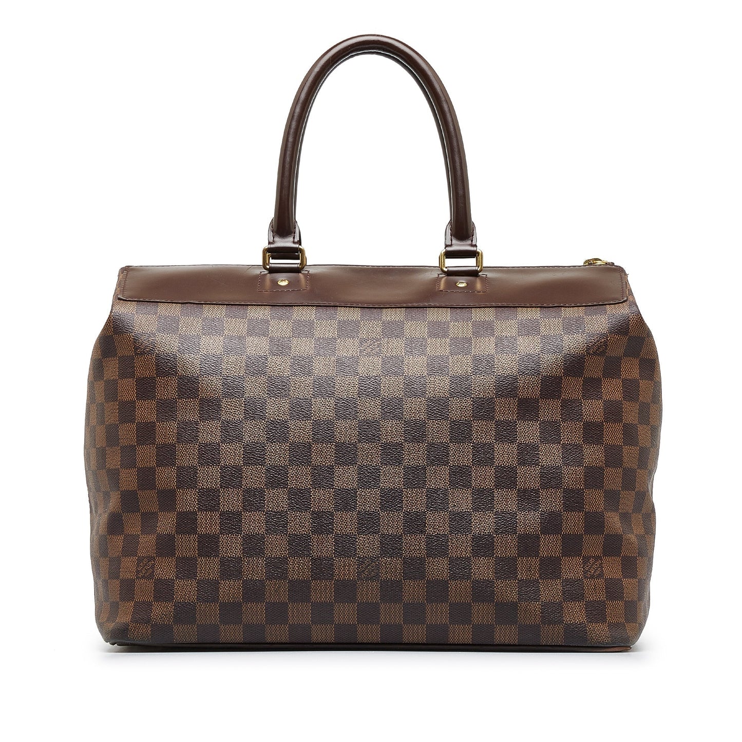 LOUIS VUITTON Damier Ebene Greenwich PM Travel Bag