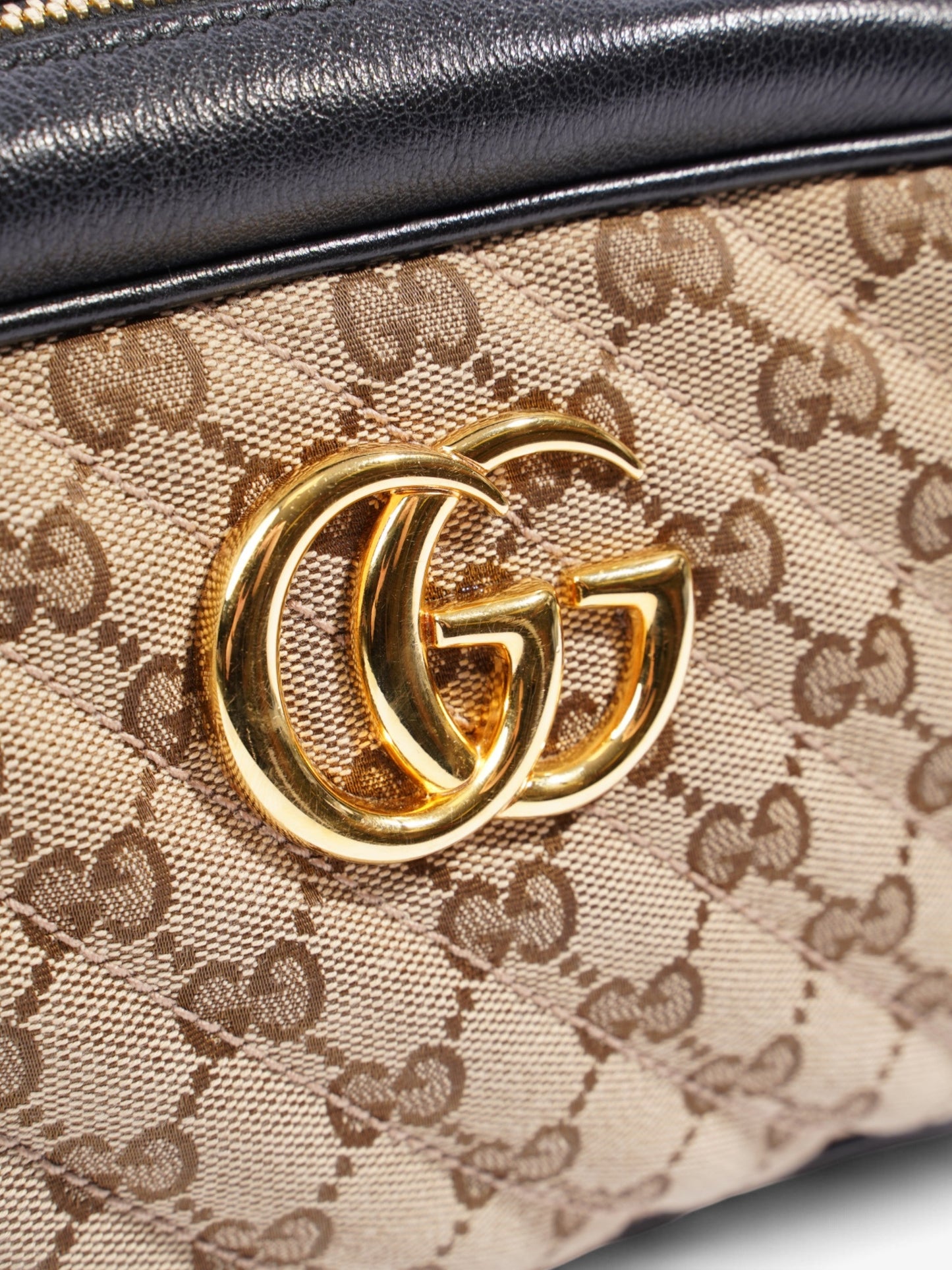 Gucci GG Marmont Camera GG Supreme / Black Canvas Small