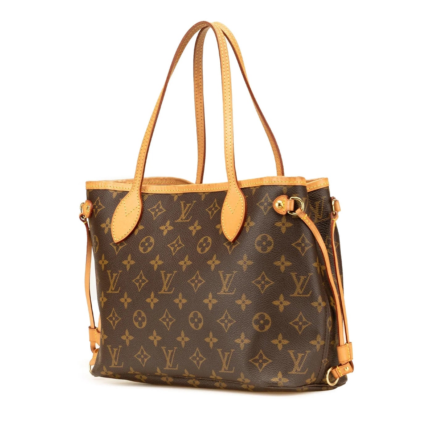 Brown Louis Vuitton Monogram Neverfull PM Tote Bag