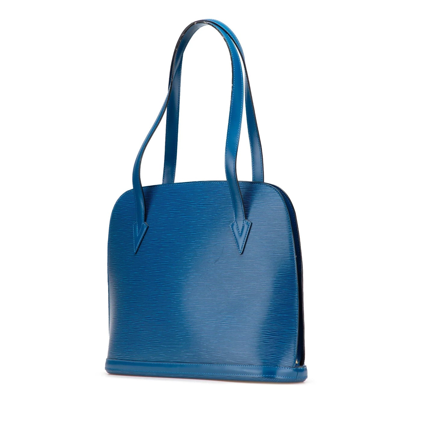 Blue Louis Vuitton Epi Lussac Shoulder Bag