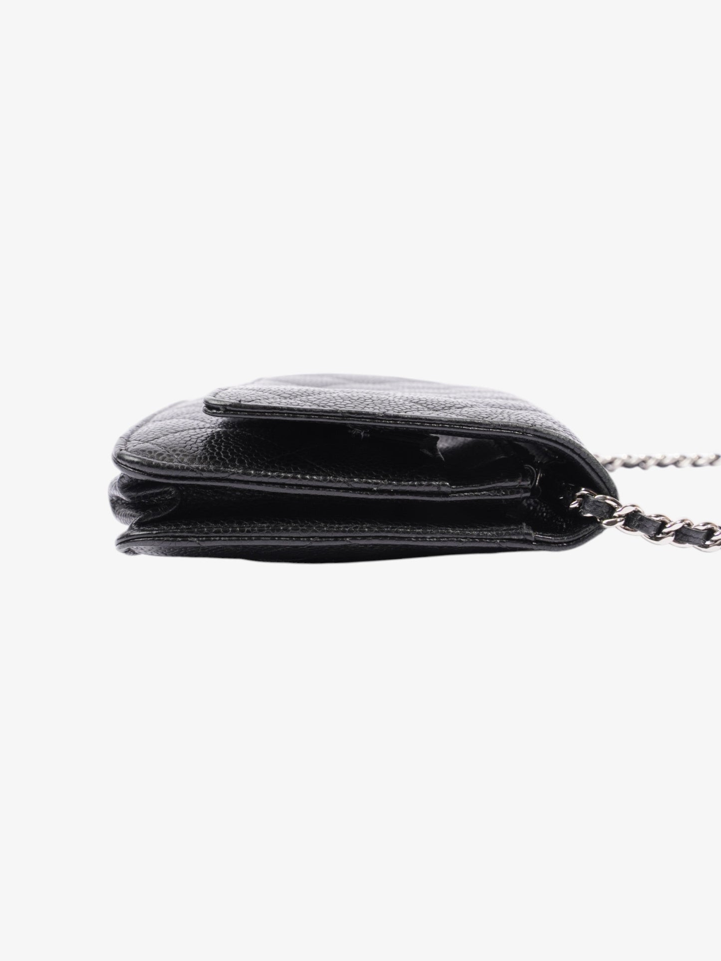 Chanel Wallet on Chain Black Caviar Leather