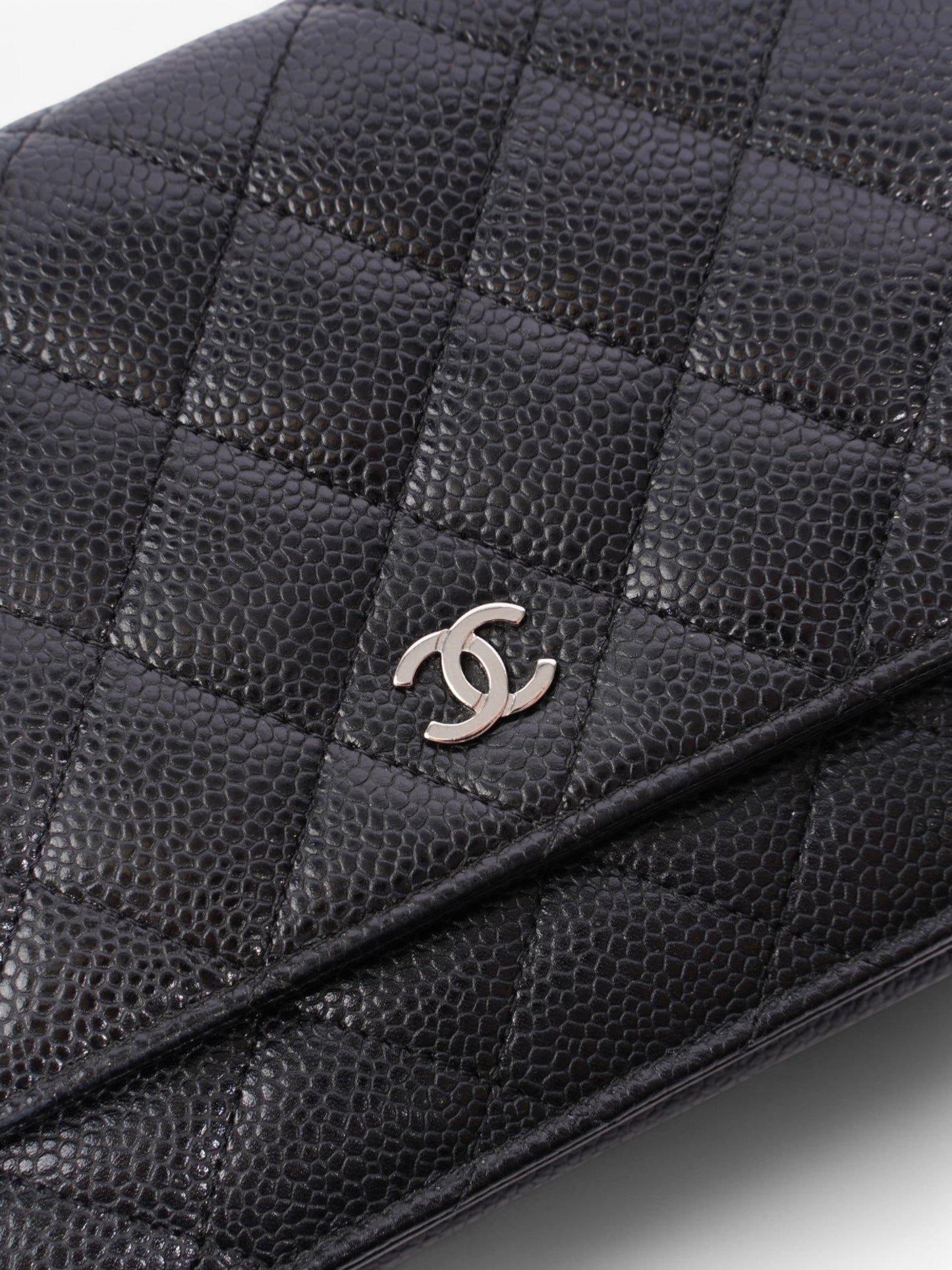 Chanel Wallet on Chain Black Caviar Leather