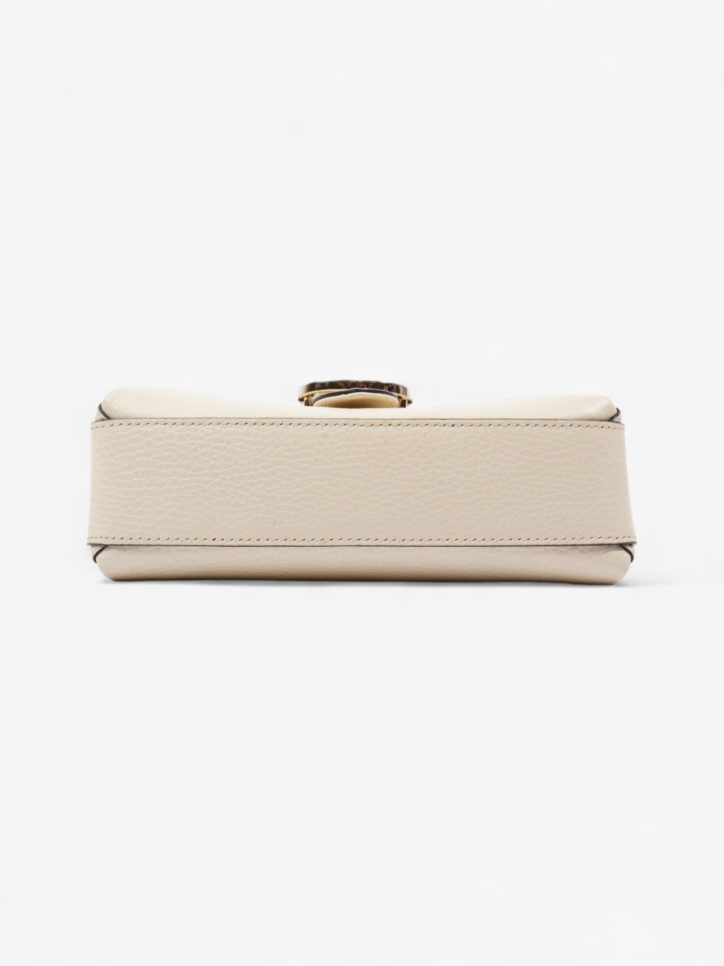 Gucci Interlocking G Dollar Bag White Leather