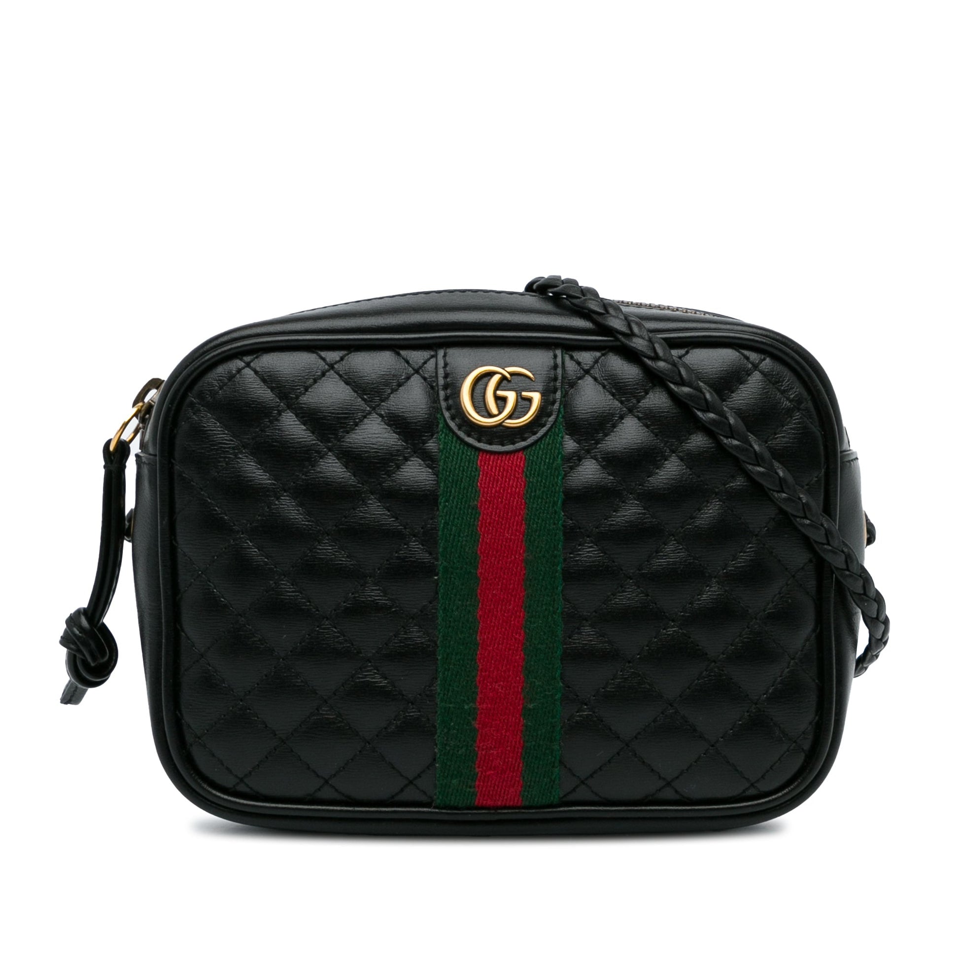 Gucci Leather Quilted Crossbody Style 1
