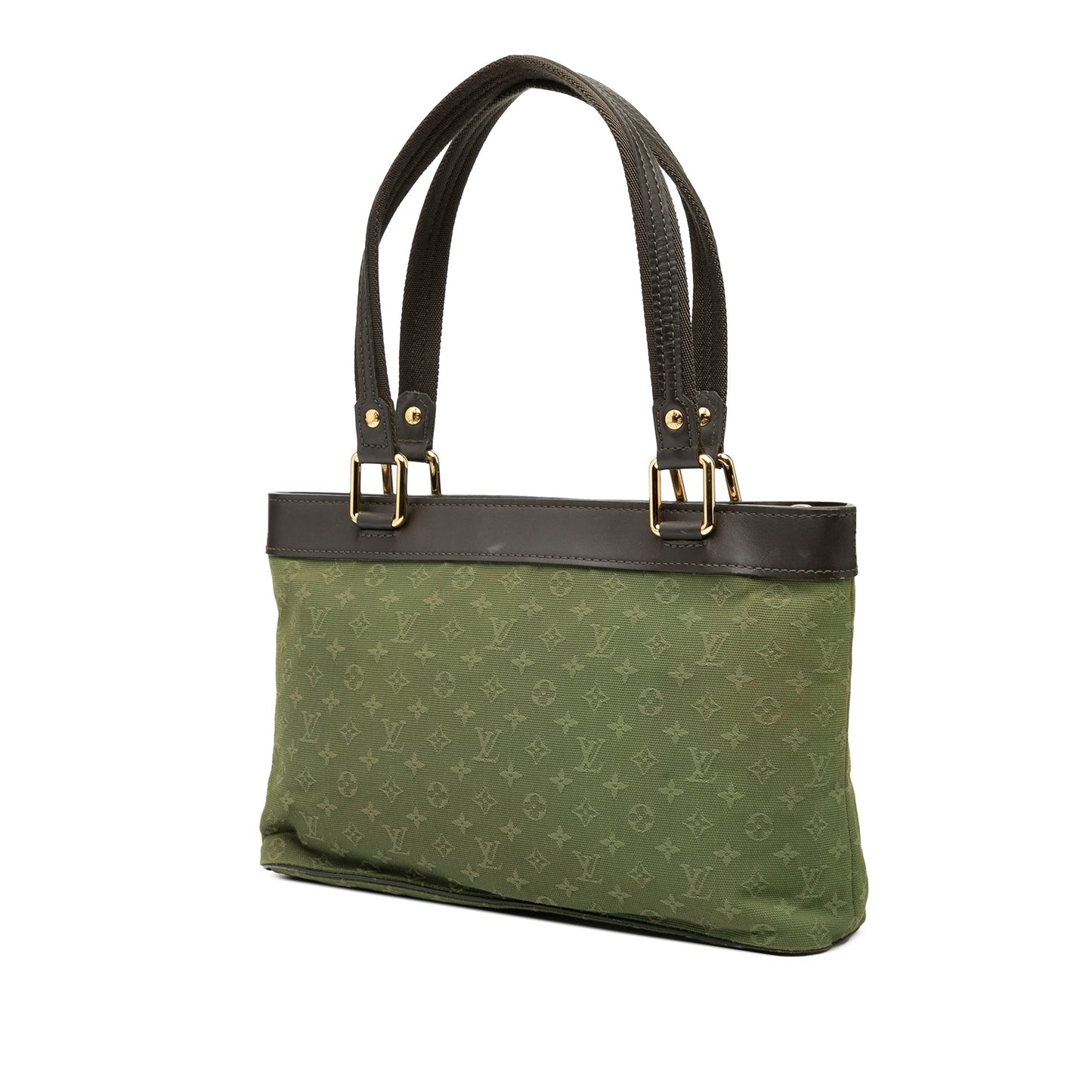 Green Louis Vuitton Monogram Mini Lin Lucille PM Shoulder Bag