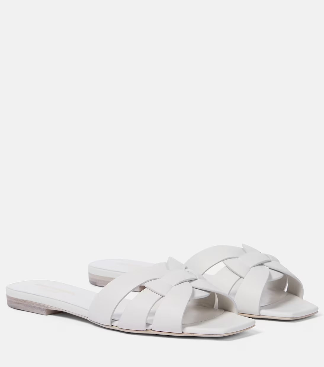 SAINT LAURENT TRIBUTE NU PIEDS FLAT SANDALS