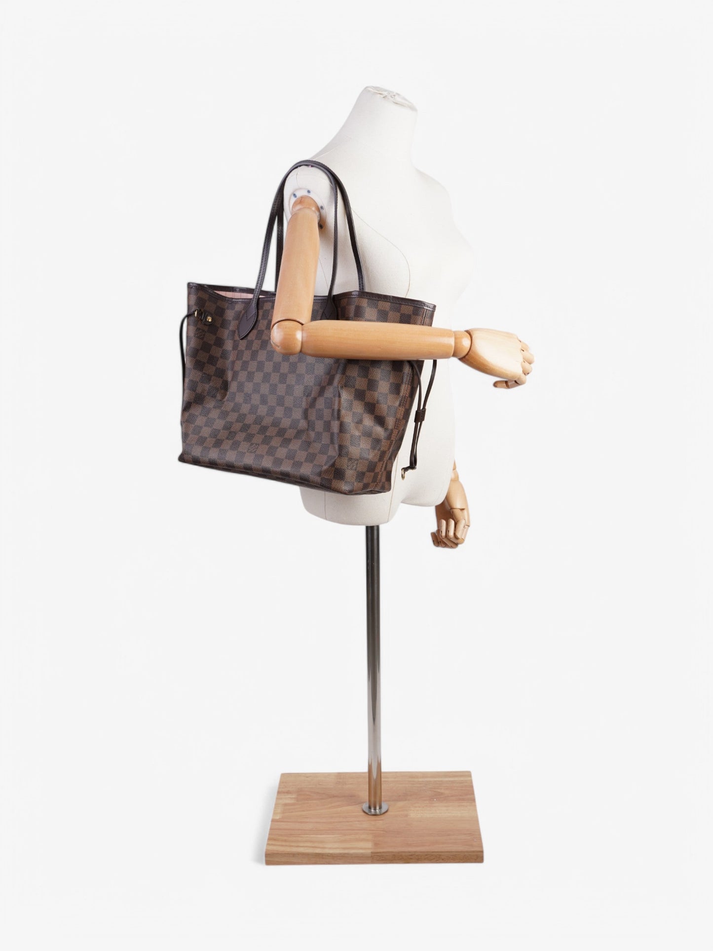 Louis Vuitton Neverfull Damier Ebene Coated Canvas MM