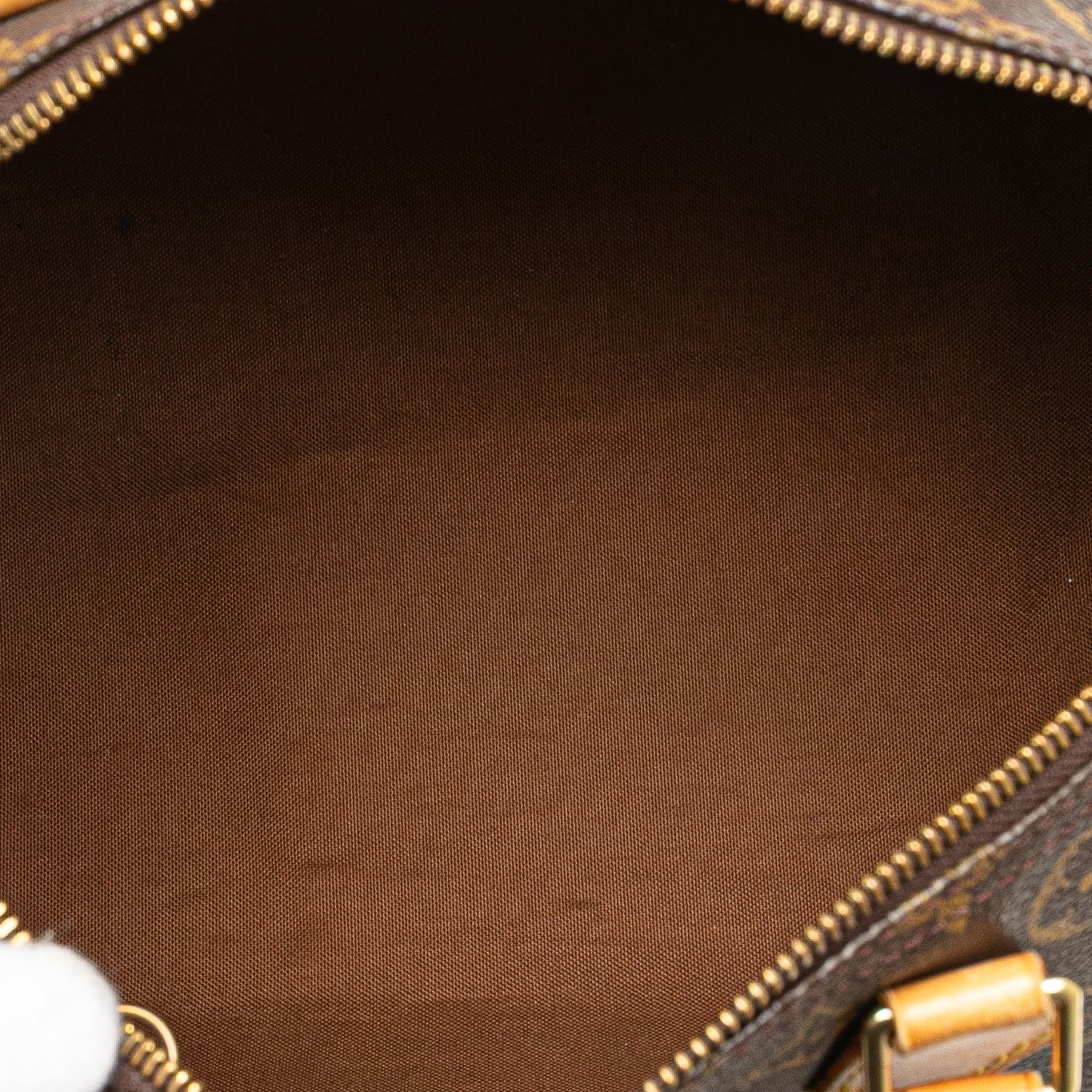Brown Louis Vuitton Monogram Speedy 30 Boston Bag