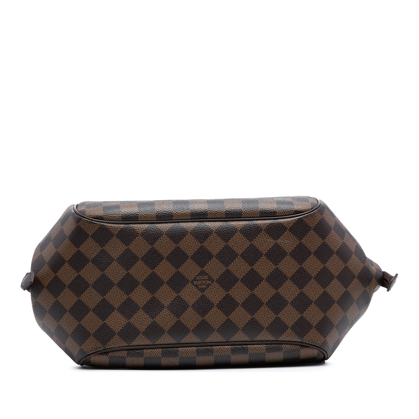 Brown Louis Vuitton Damier Ebene Belem MM Shoulder Bag