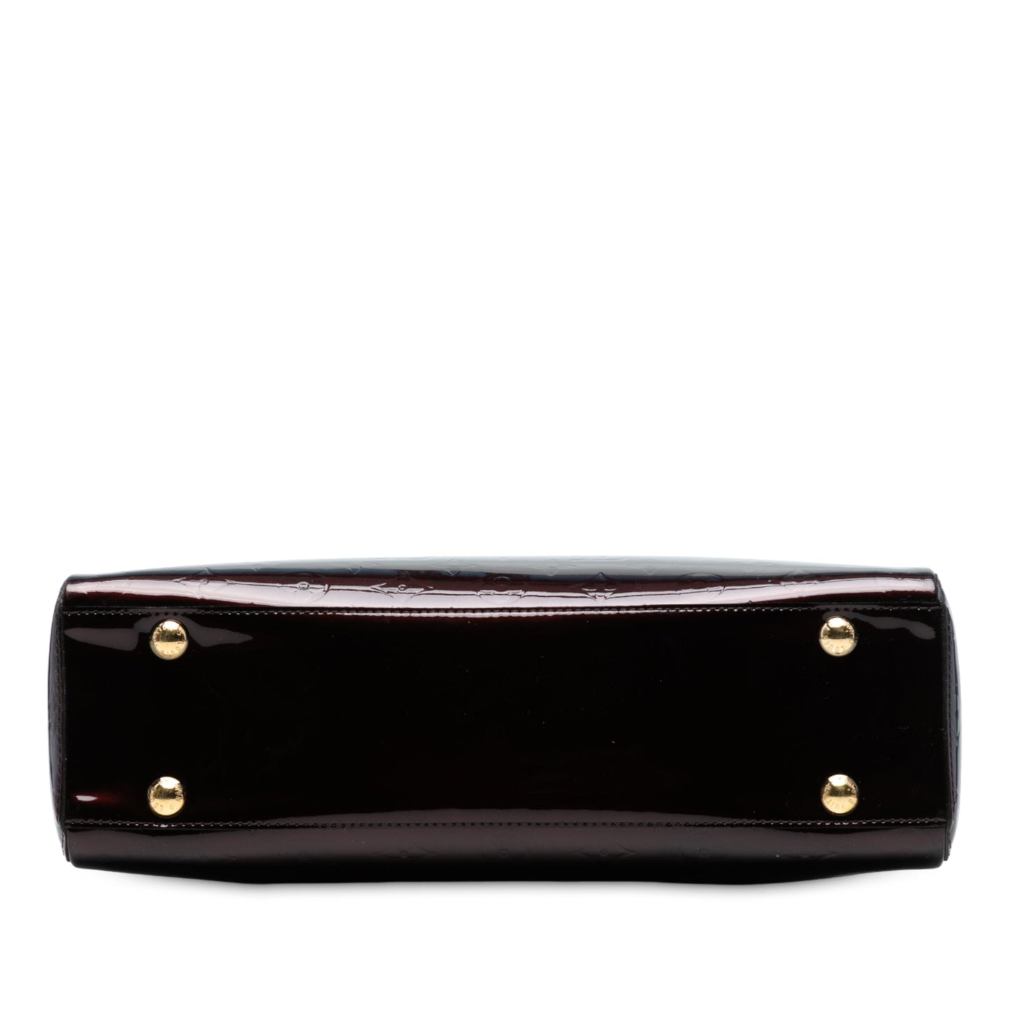 Dark Purple Louis Vuitton Monogram Vernis Melrose Avenue Handbag