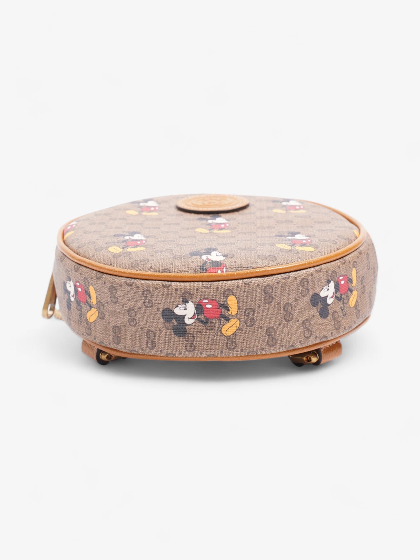 Gucci Gucci x Disney Round Mini Backpack GG Supreme Canvas