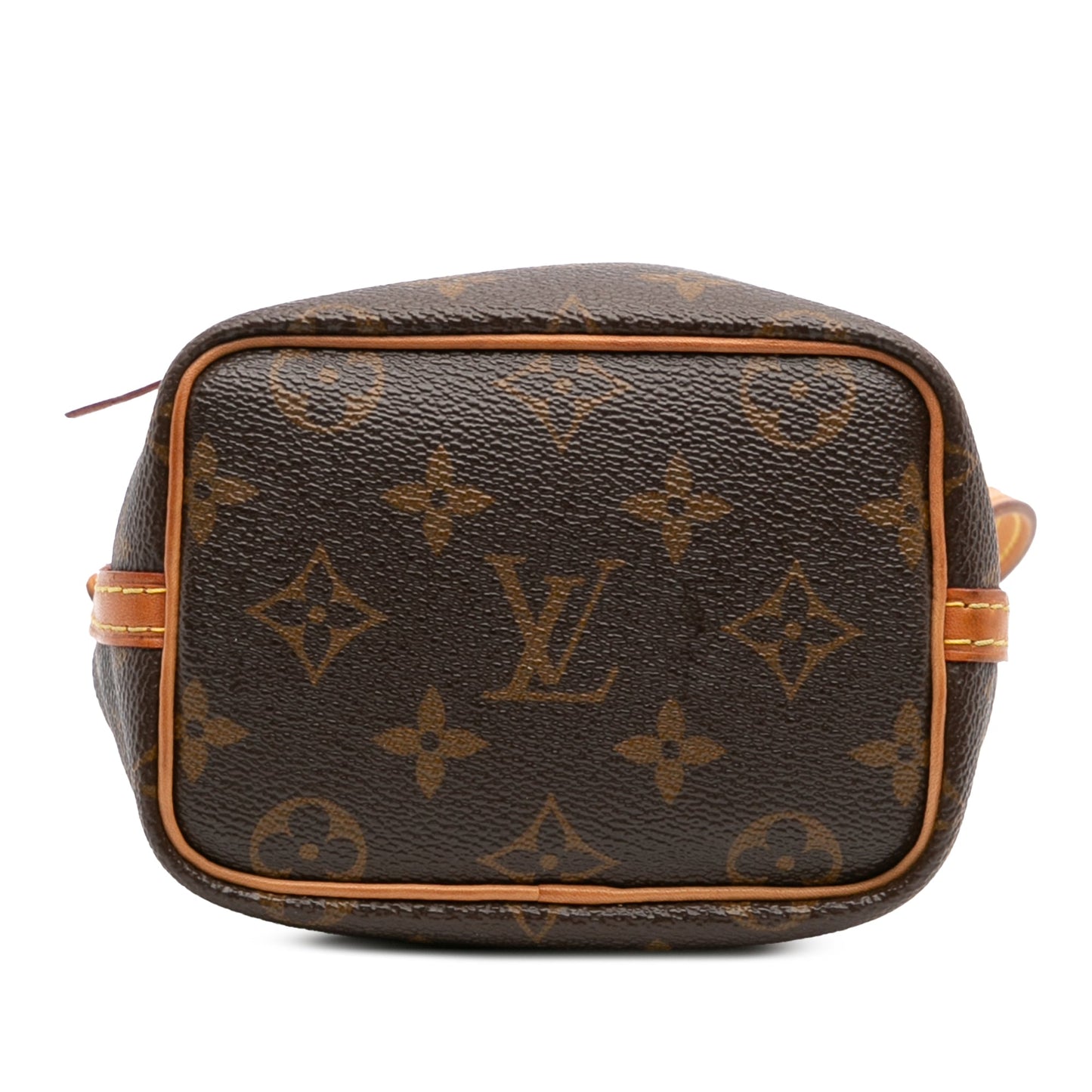 Brown Louis Vuitton Monogram Nano Noe Bucket Bag