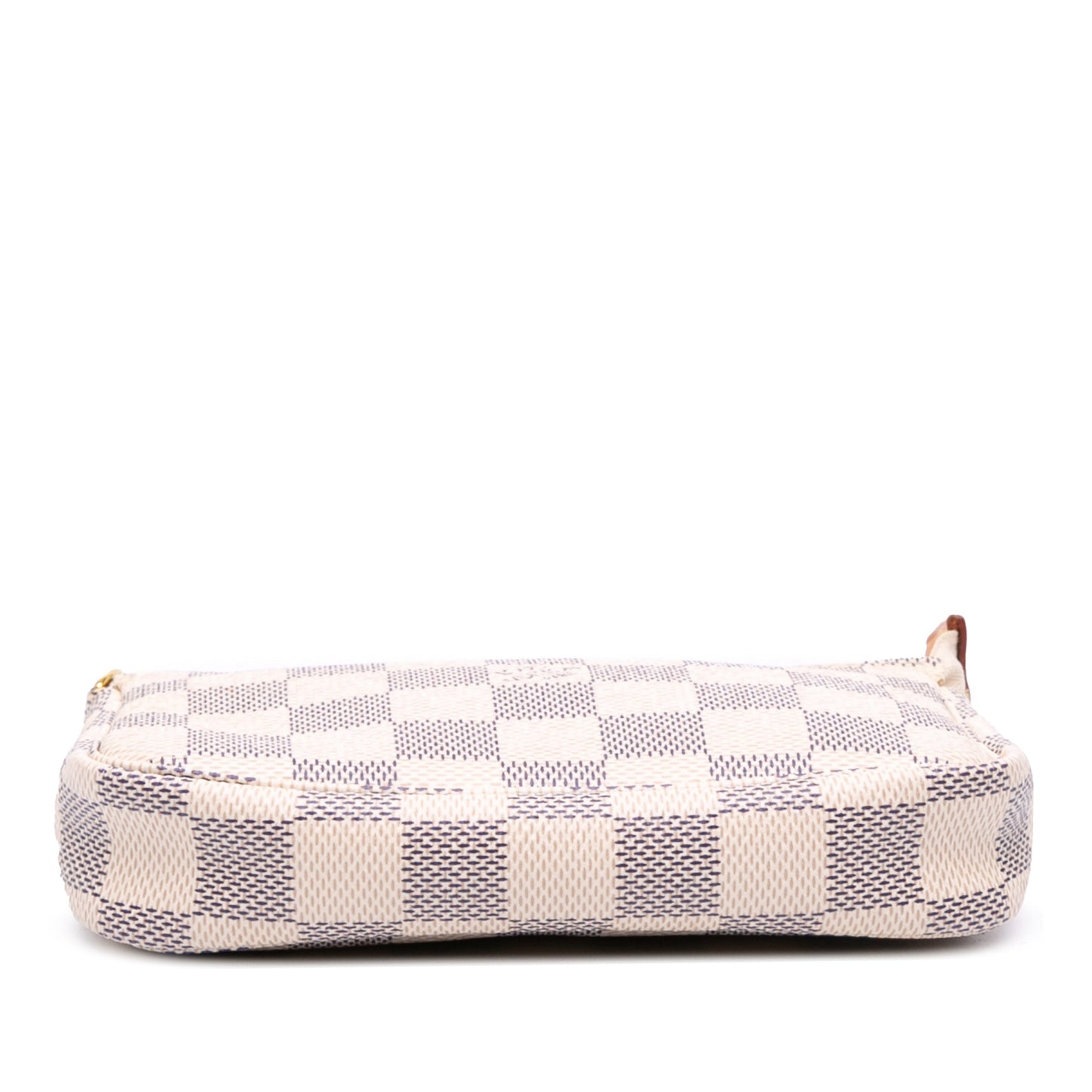White Louis Vuitton Damier Azur Mini Pochette Accessoires Handbag
