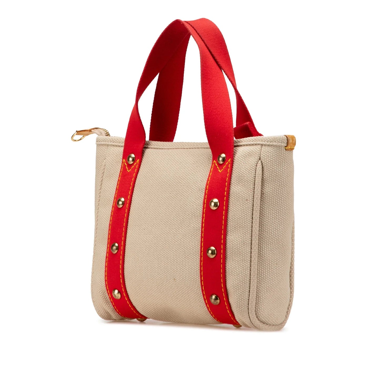 Beige Louis Vuitton Antigua Cabas PM Handbag