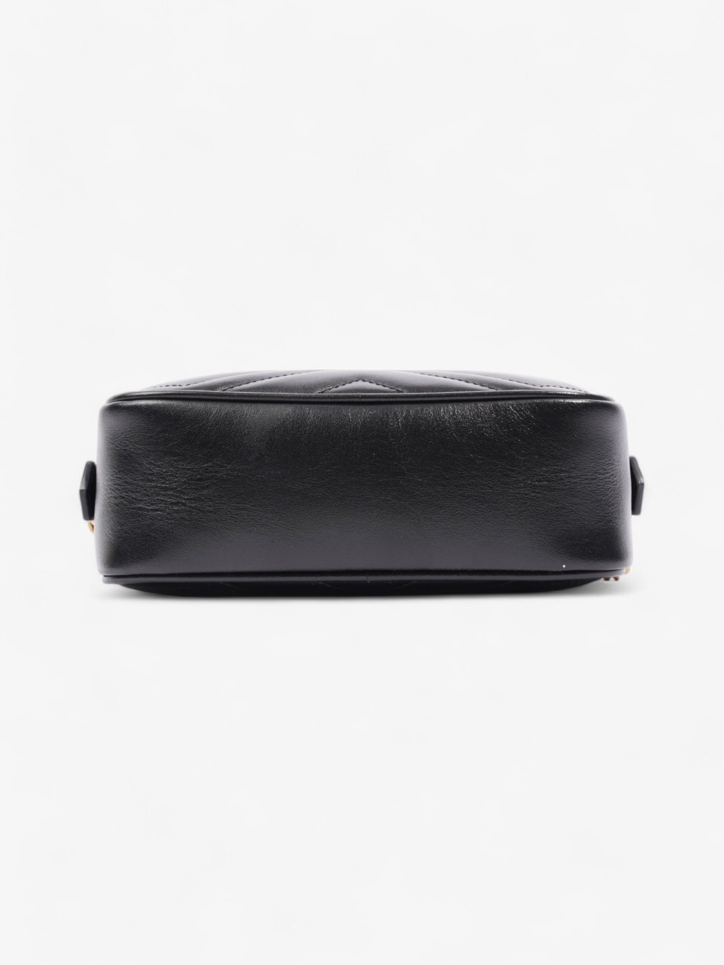 Gucci GG Marmont Black Matelasse Leather Mini