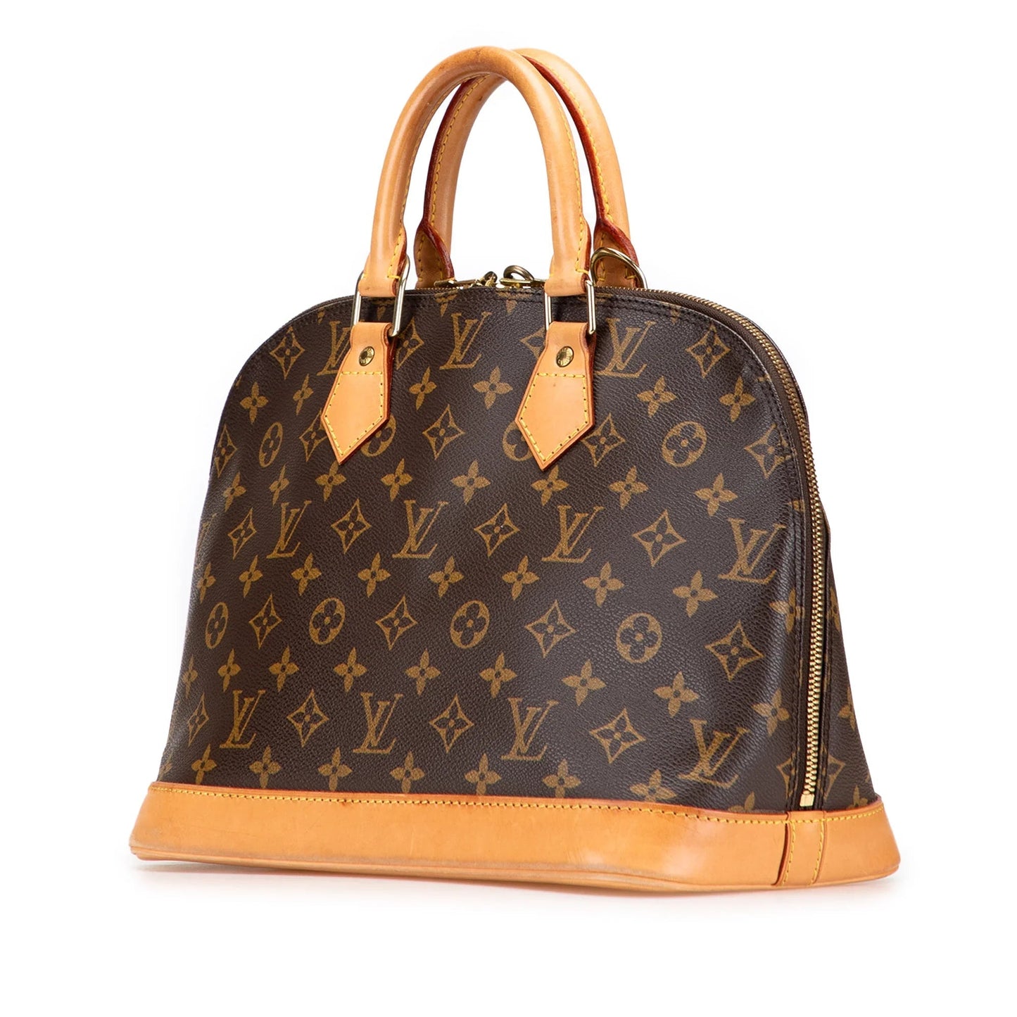 Brown Louis Vuitton Monogram Alma PM Handbag