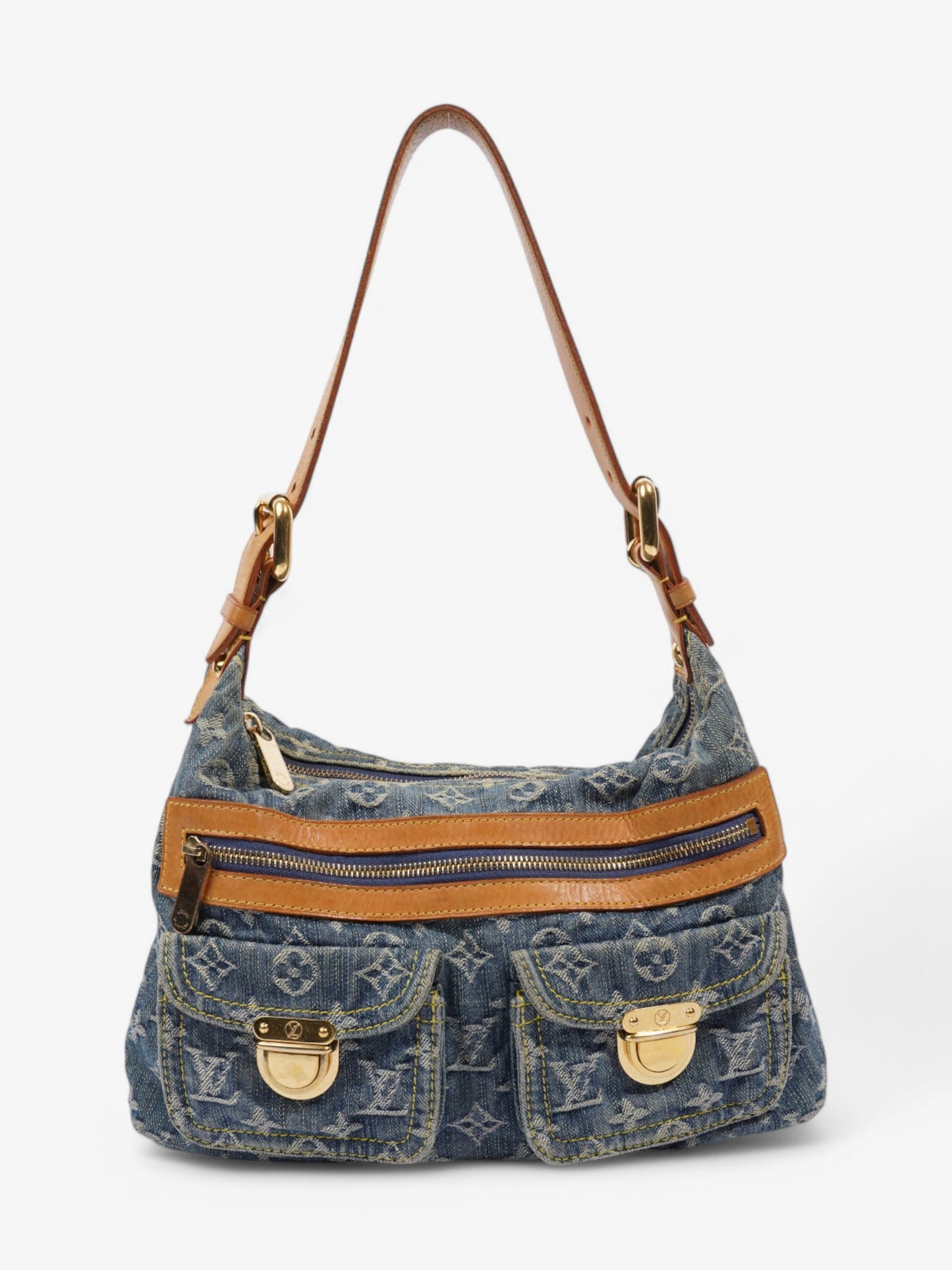 Louis Vuitton Baggy  Blue / Brown Denim