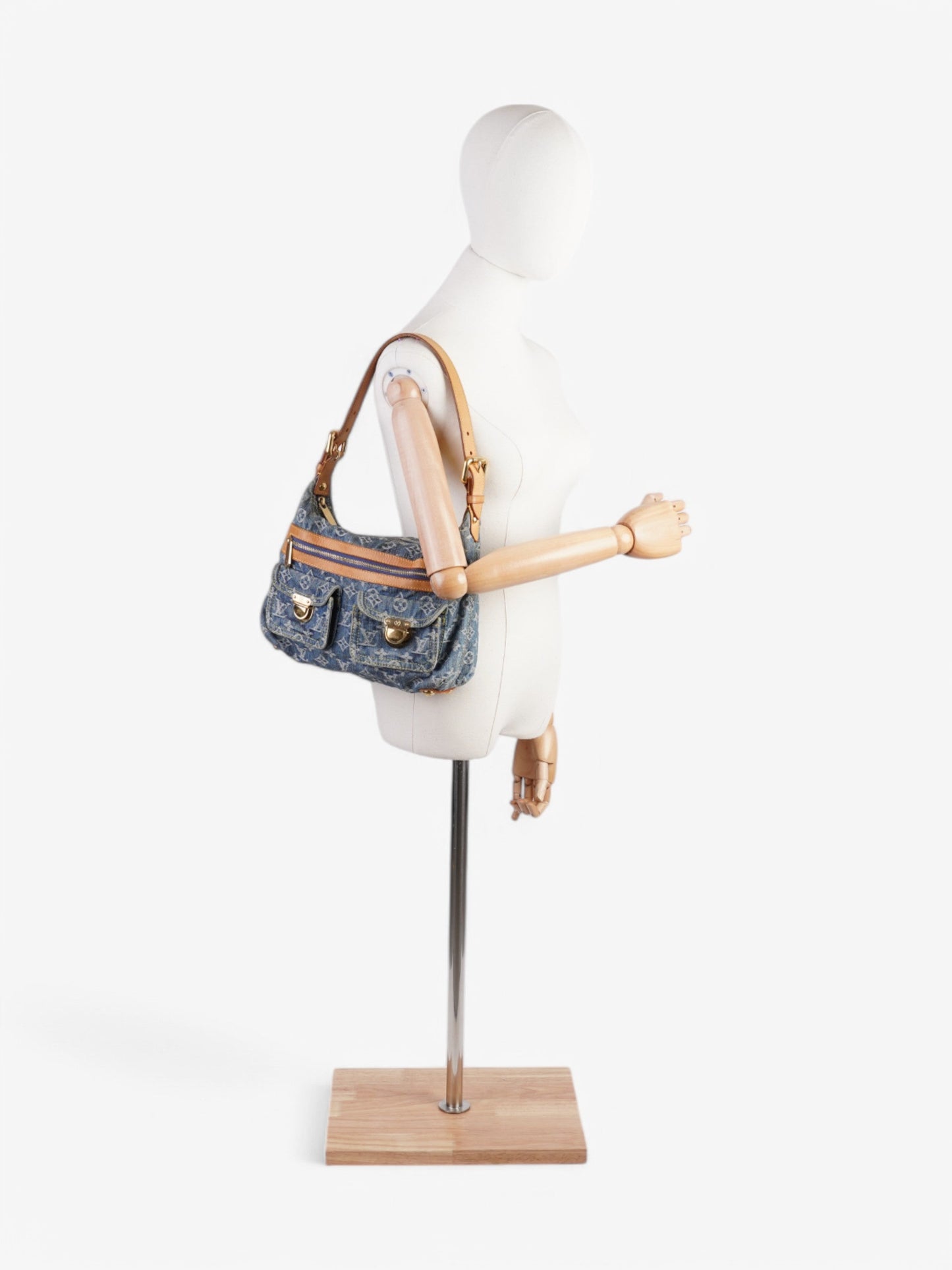 Louis Vuitton Baggy  Blue / Brown Denim
