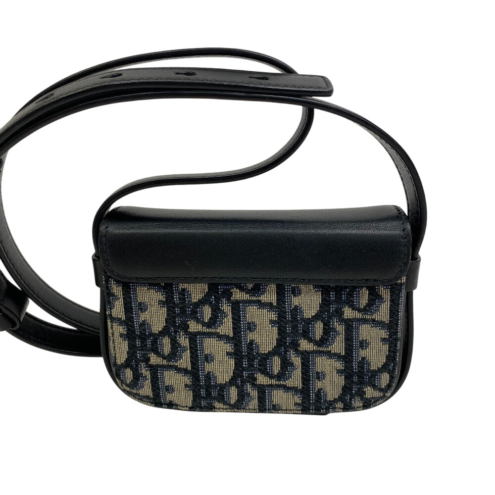 Dior Shoulder Bag Canvas, Leather black dior lock Oblique Women