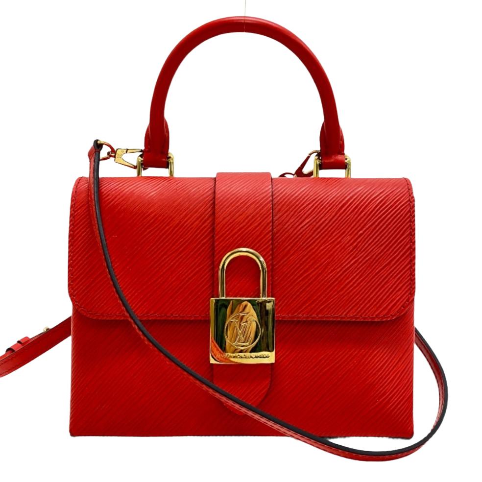LOUIS VUITTON Shoulder Bag M53239 leather Red Epi Rocky bb Women