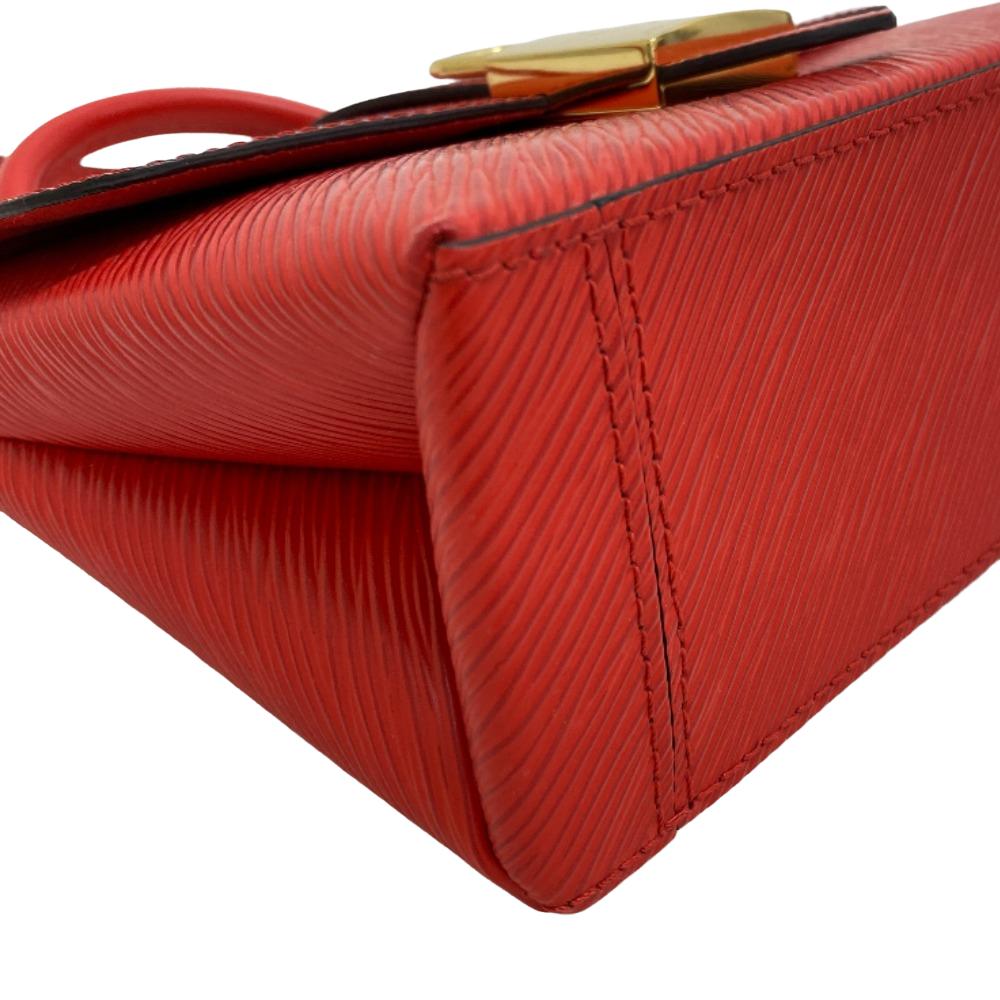 LOUIS VUITTON Shoulder Bag M53239 leather Red Epi Rocky bb Women