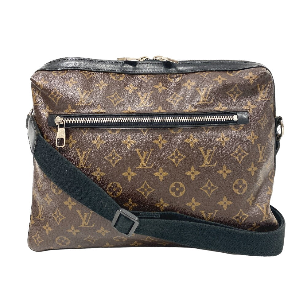 LOUIS VUITTON Shoulder Bag M40387 leather Brown Monogram macacer Torres
