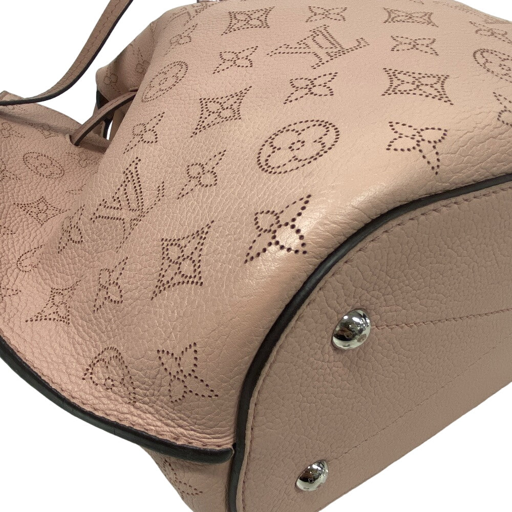 LOUIS VUITTON Handbag leather pink Mahina Giroratta Women