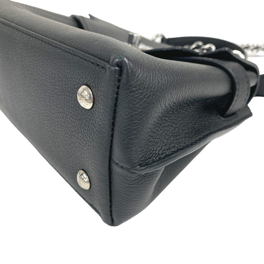 LOUIS VUITTON Shoulder Bag M20997 leather black 2WAY handbag LV turn lock Rock Me Ever MINI Women