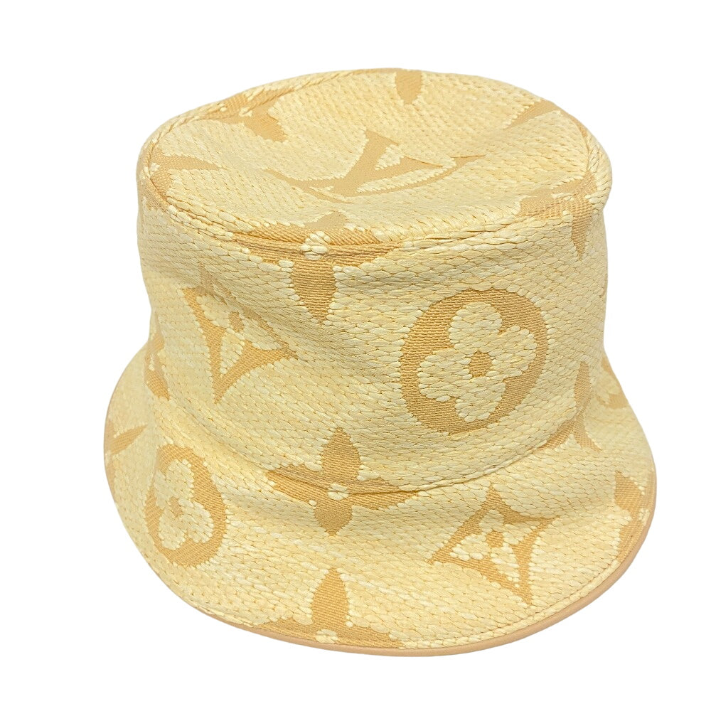 LOUIS VUITTON hat MV0273 Cotton, Rayon beige Bucket hat Women