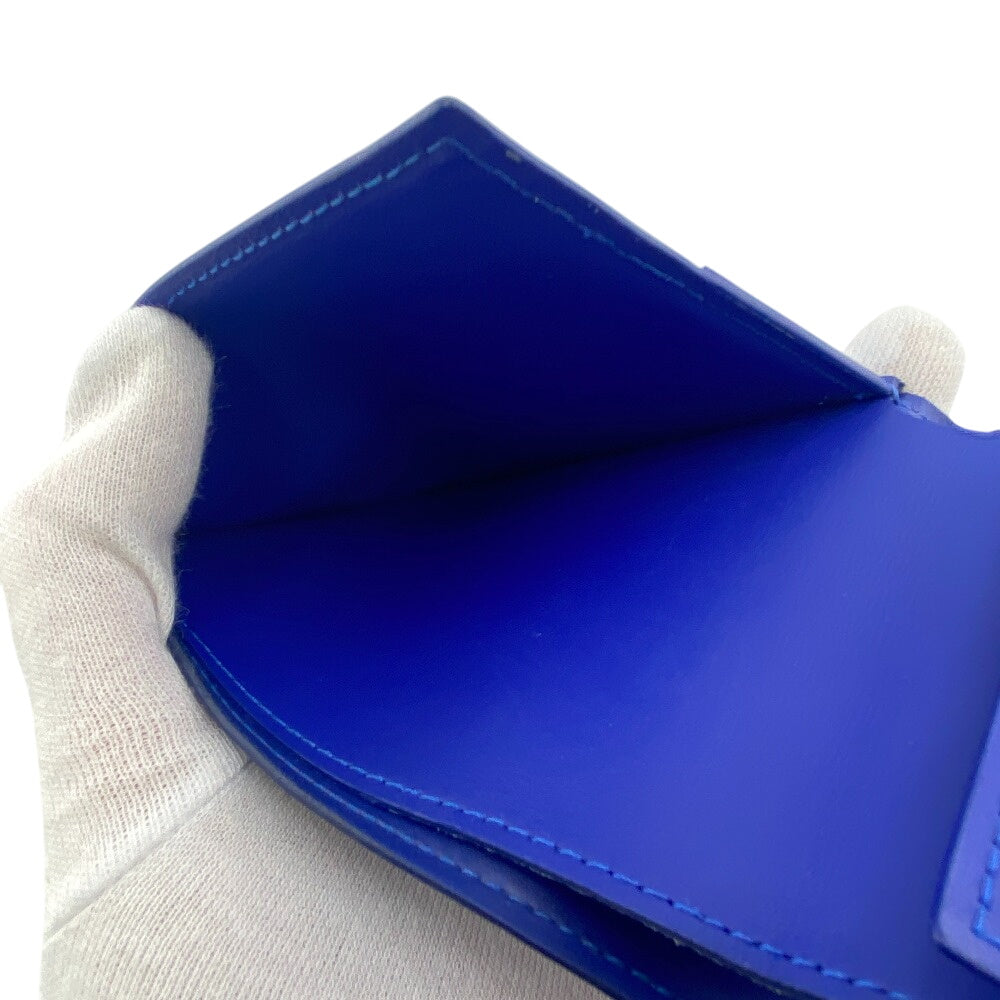 LOUIS VUITTON Bifold Wallet ?80590 Monogram blue Monogram Portefeuille