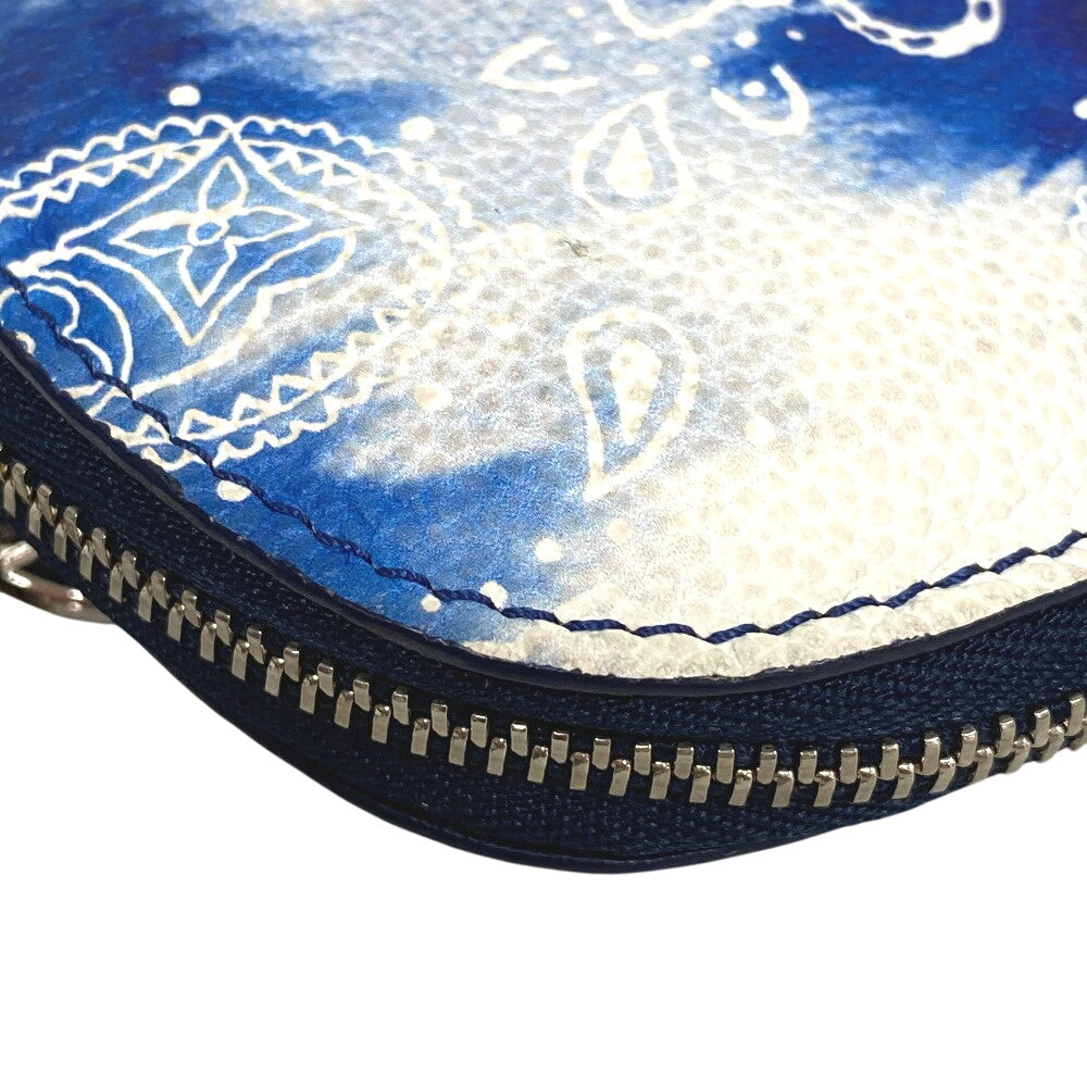 LOUIS VUITTON Pouch M81410 PVC blue Monogram HIGH 5 mens