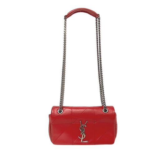 SAINT LAURENT PARIS Shoulder Bag 515820 leather Red Jamie Women
