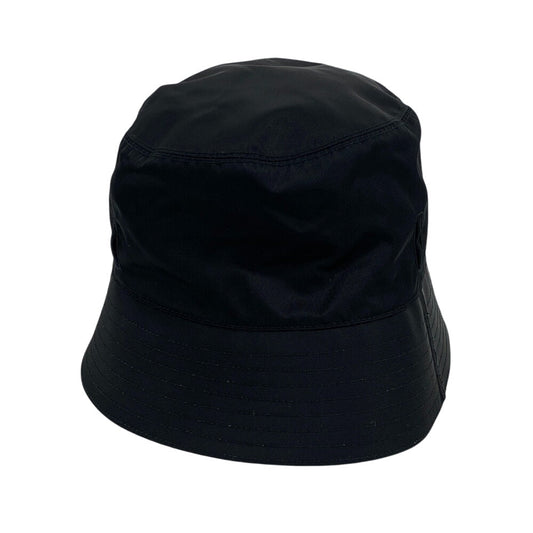 PRADA hat 2HC282 Nylon black Bucket hat polyamide unisex(Unisex) 59