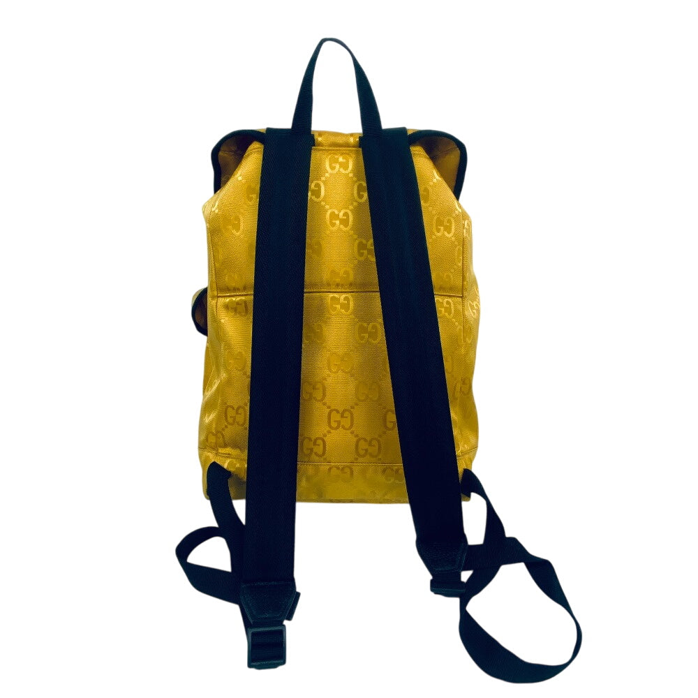 GUCCI Backpack 626160 Nylon yellow Off the grid