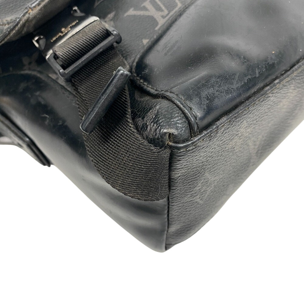 LOUIS VUITTON Shoulder Bag M40511 leather black Monogram Eclipse Messenger voyage PM