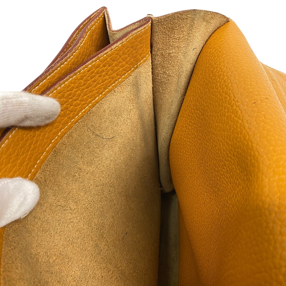 HERMES Business bag Fjord natural Sac Adepeche 38 mens Used