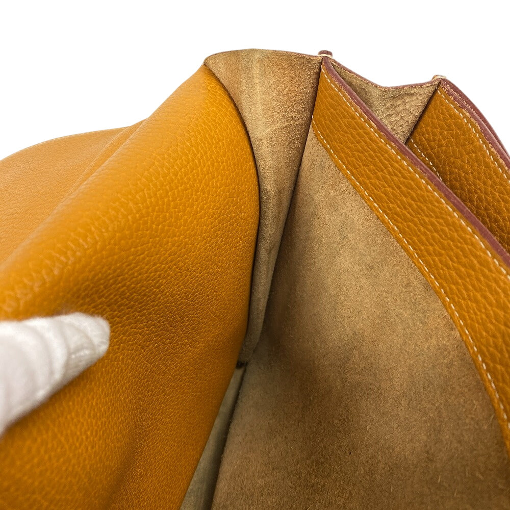 HERMES Business bag Fjord natural Sac Adepeche 38 mens Used