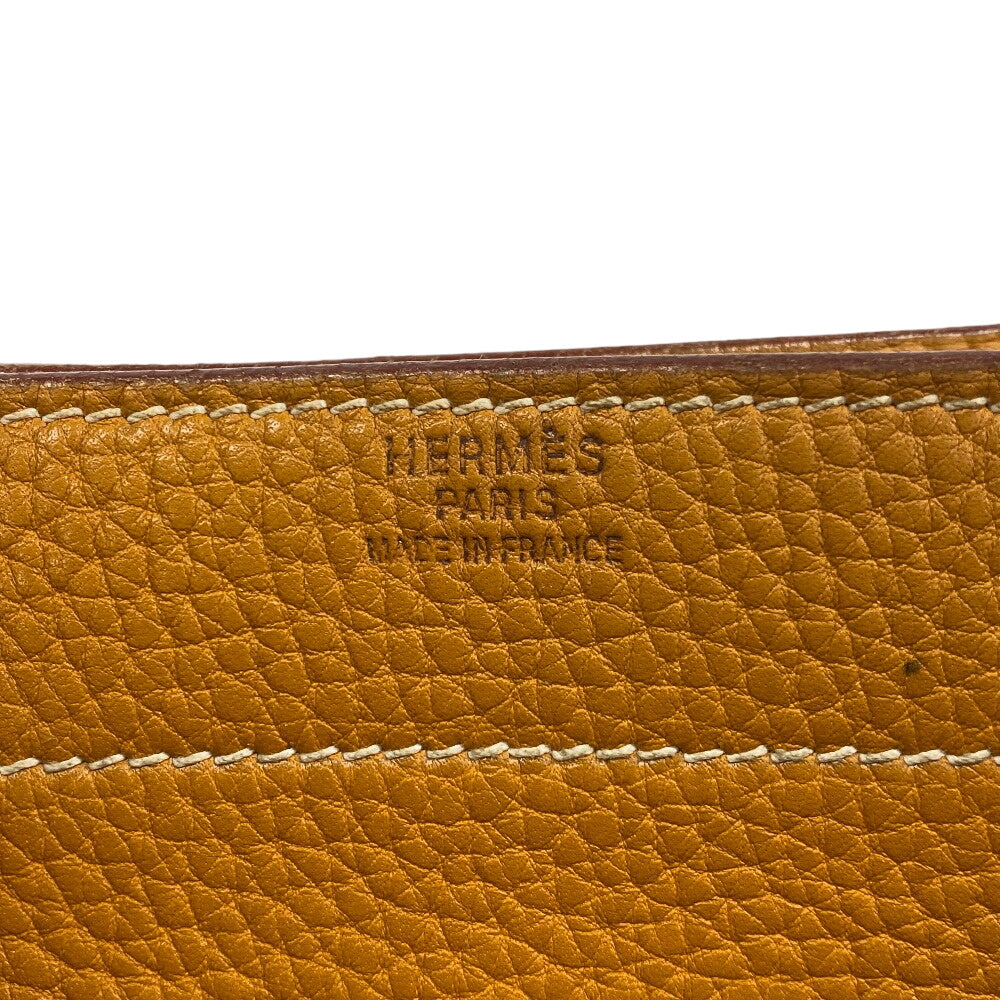 HERMES Business bag Fjord natural Sac Adepeche 38 mens Used