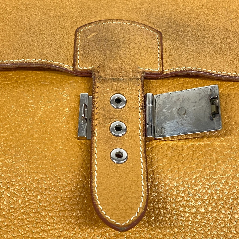 HERMES Business bag Fjord natural Sac Adepeche 38 mens Used