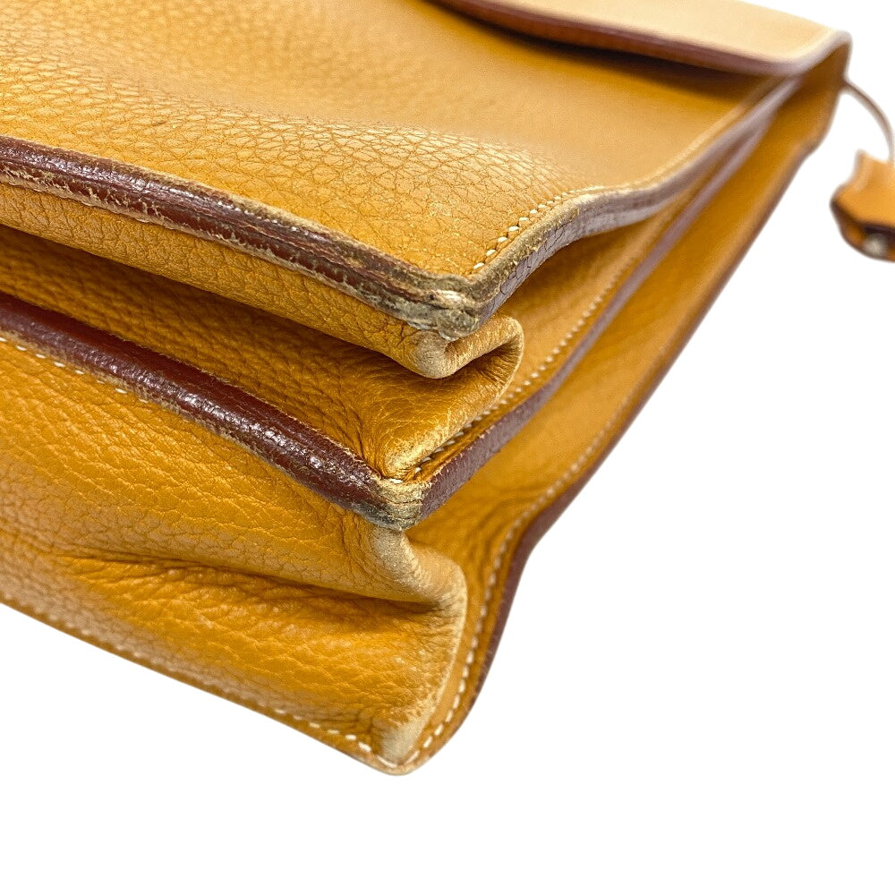 HERMES Business bag Fjord natural Sac Adepeche 38 mens Used