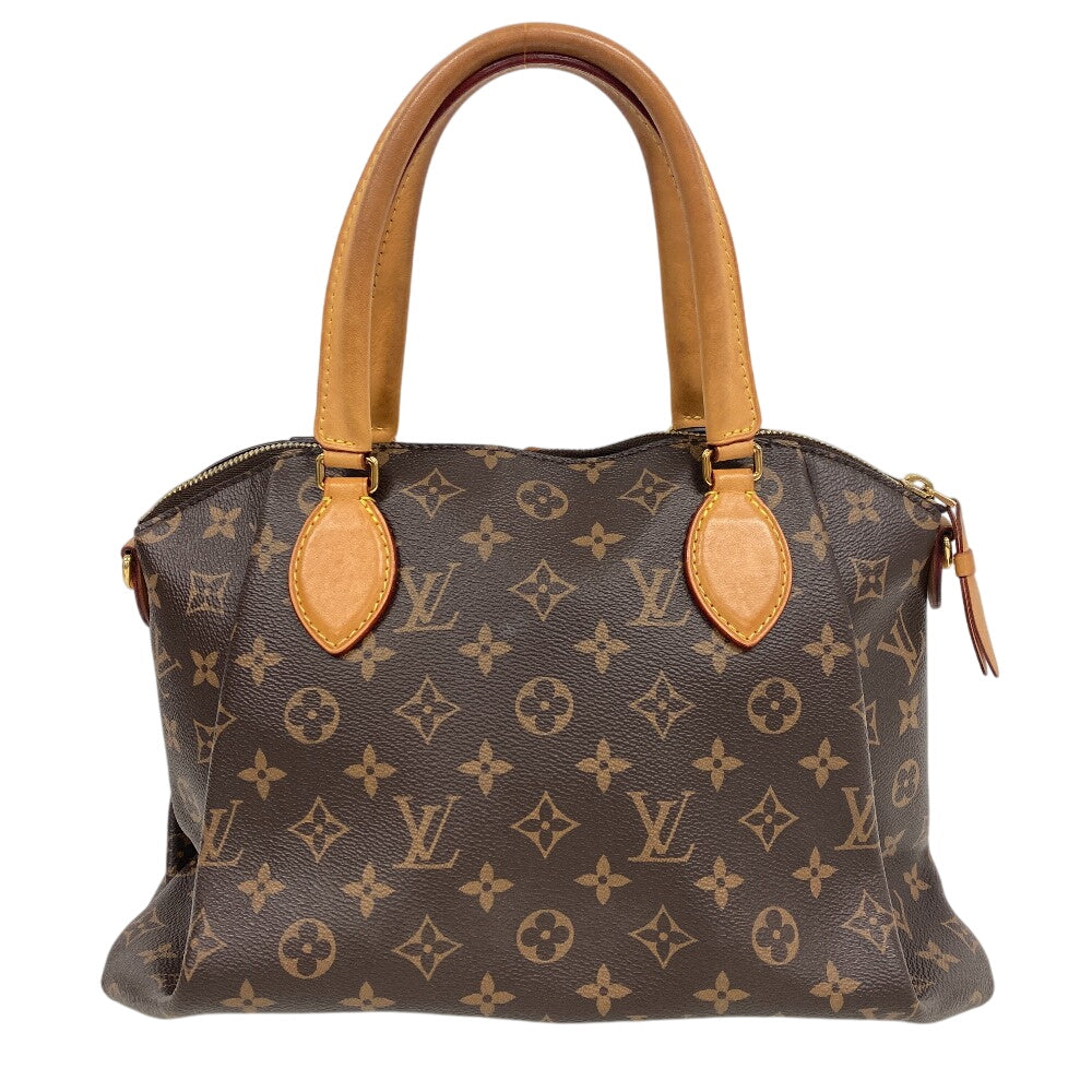 LOUIS VUITTON Handbag M44546 leather Brown Monogram Rivory MM