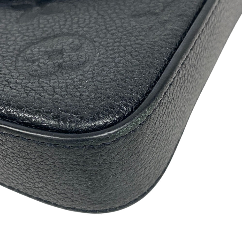 LOUIS VUITTON Pochette M82477 leather Noir Monogram Ann Platt Pochette Felice