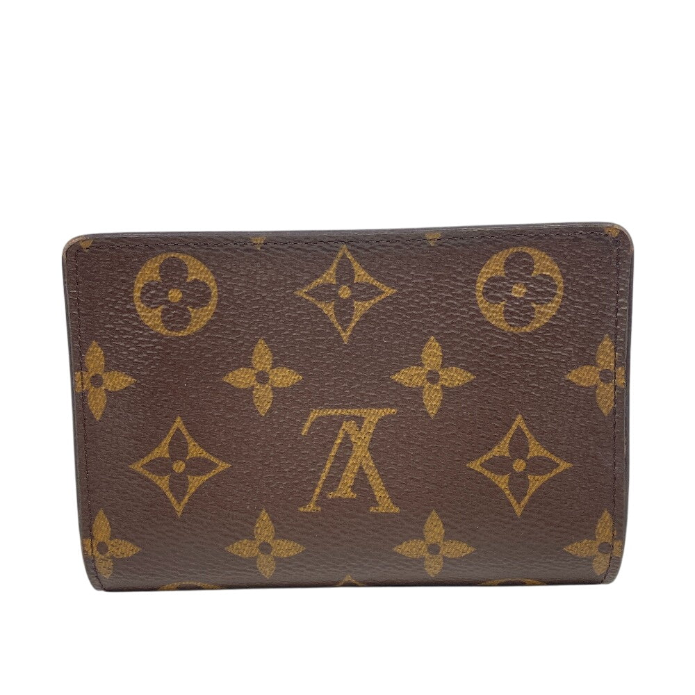 LOUIS VUITTON Bifold Wallet M69432 leather Brown Monogram reverse Juliet