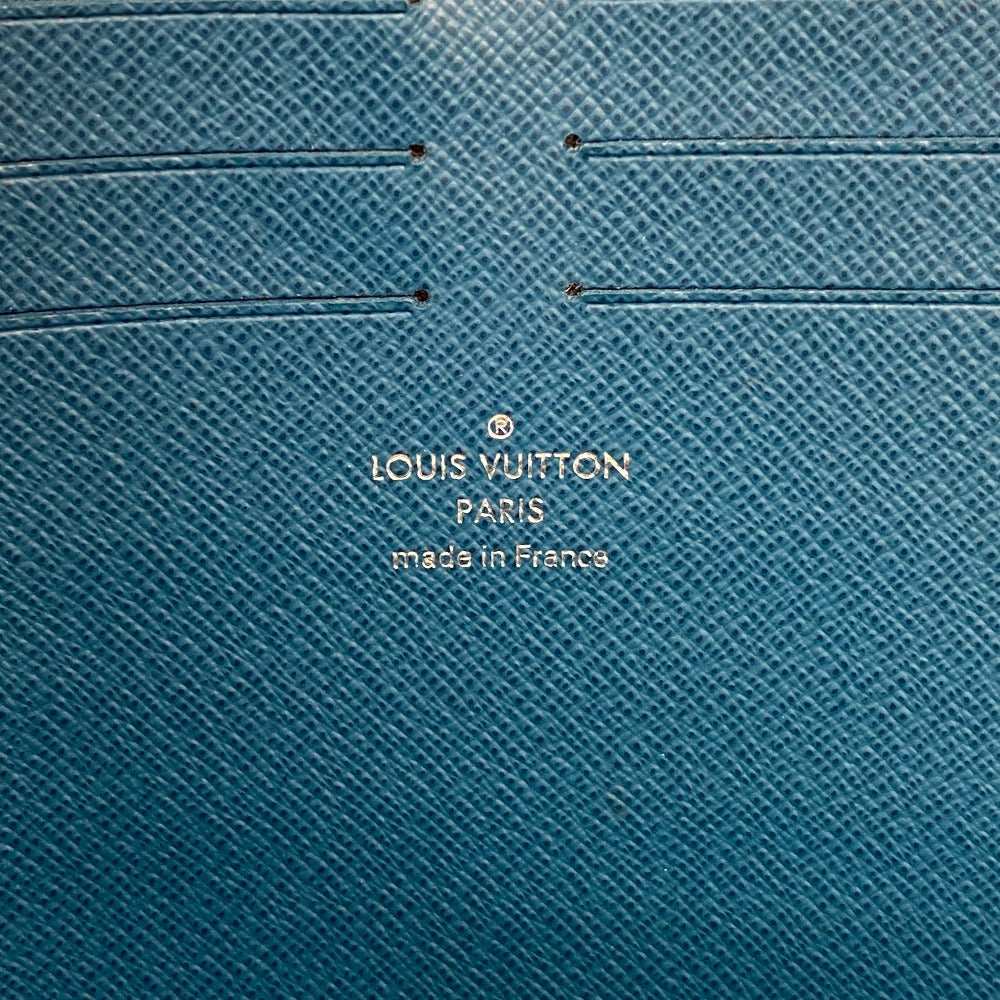 LOUIS VUITTON Clutch bag M58842 leather turquoise blue Epi Pochette Jules PM mens Used