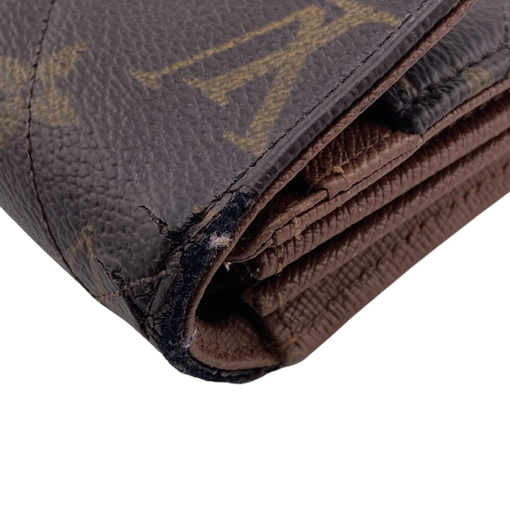 LOUIS VUITTON Long Wallet Purse M66556 Monogram Brown Turn lock Monogram Etoile Portefeuille Sarah Women