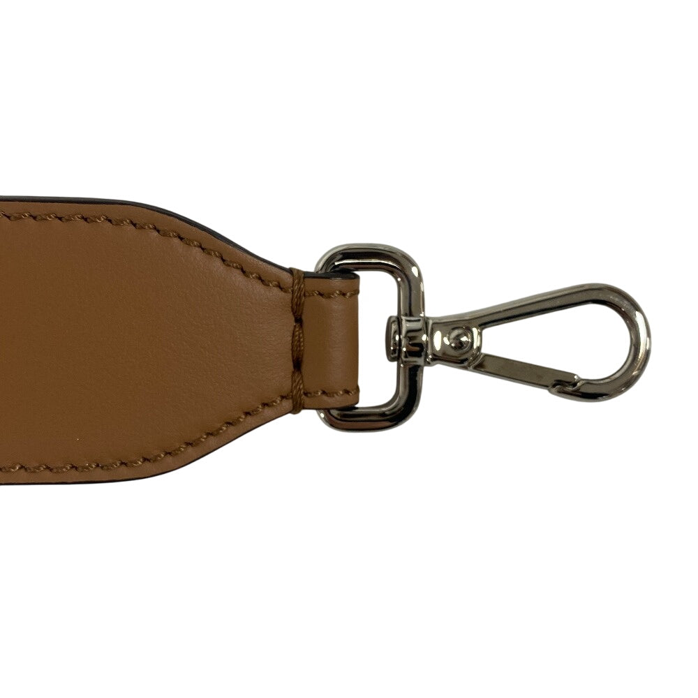FENDI Shoulder strap leather Red ribbon Strap you Women