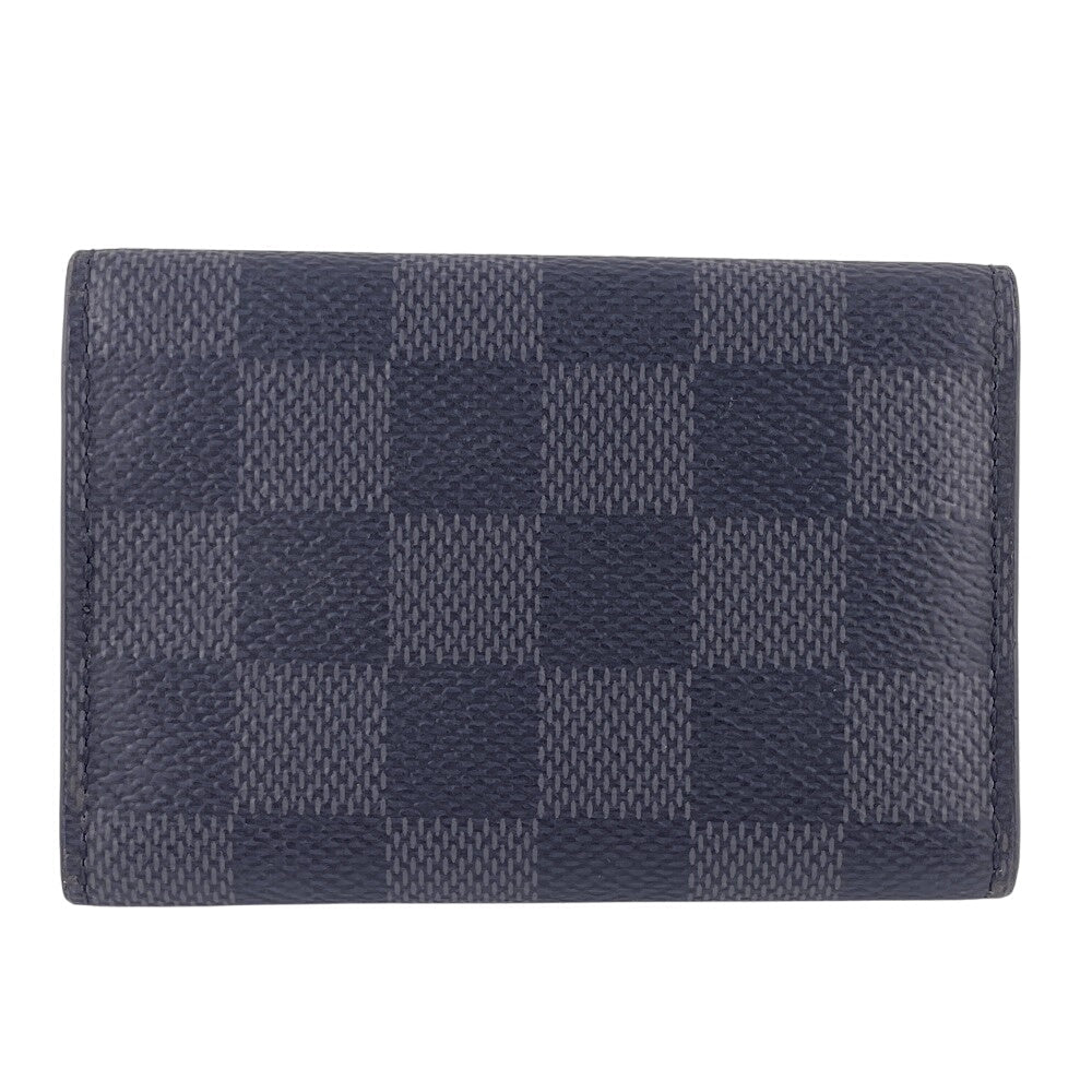 LOUIS VUITTON Key case Key holder  N62662 Damier Graphite , Leather gray Damier Grafitte Multicles6 Women(Unisex)