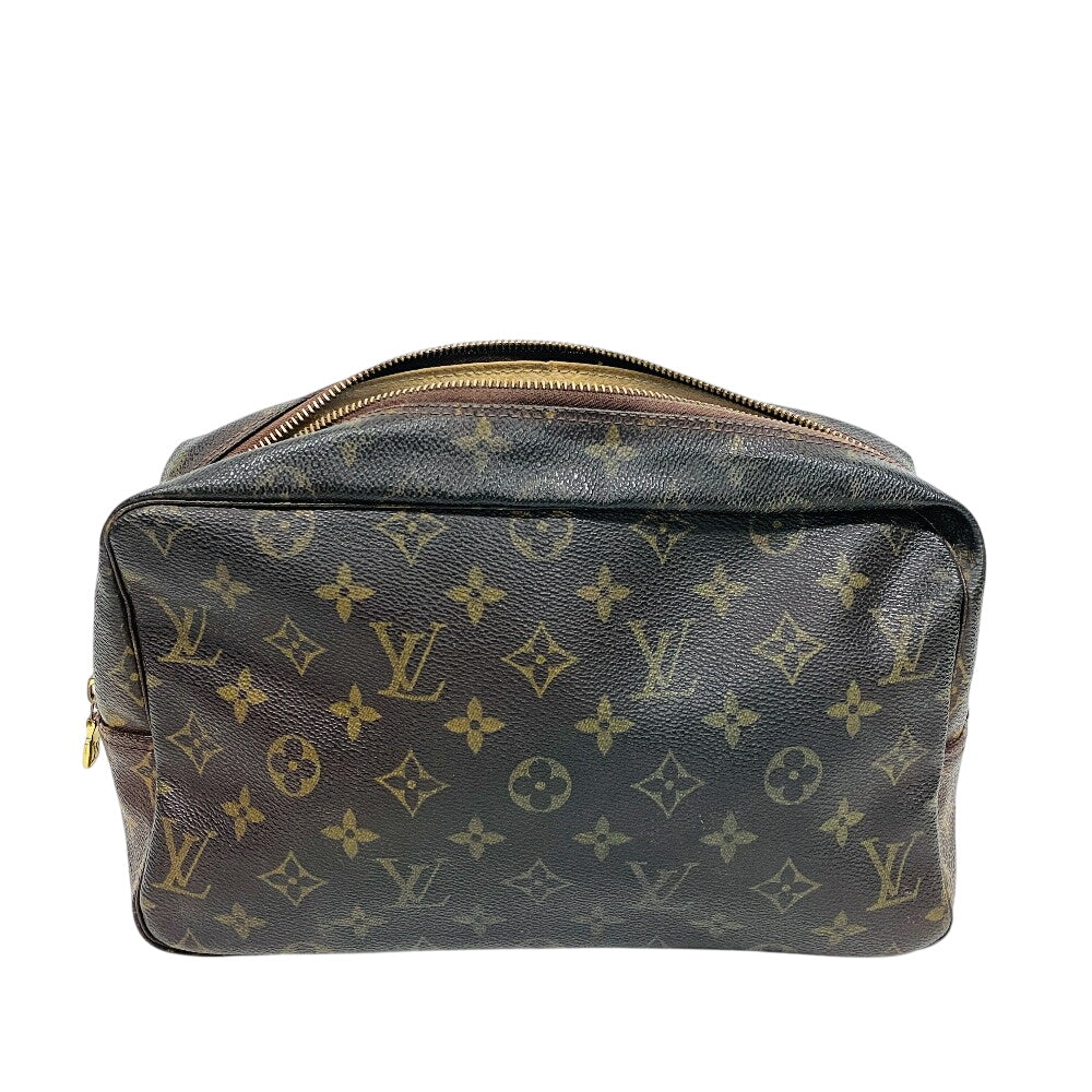 LOUIS VUITTON business bag M47522 leather Brown Monogram Truth Cracking Ty 28 unisex(Unisex)